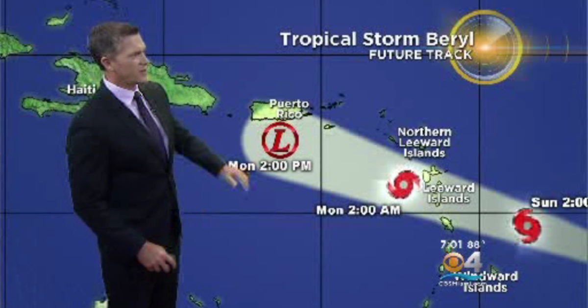 Jamaica beryl hurricane