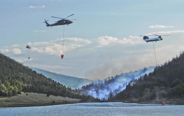 spring fire on july 7 (credit InciWeb) 