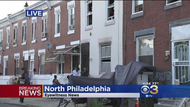 Man, Woman Found Dead Inside Burning Row Home In North Philadelphia 