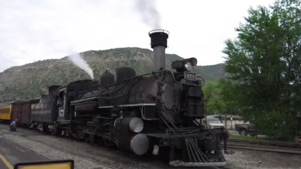 Durango &amp; Silverton Narrow Gauge Railroad Train 