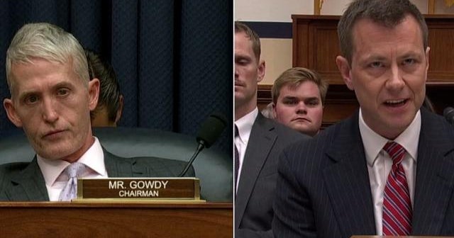 Watch Peter Strzok's fiery response to Rep. Trey Gowdy - CBS News