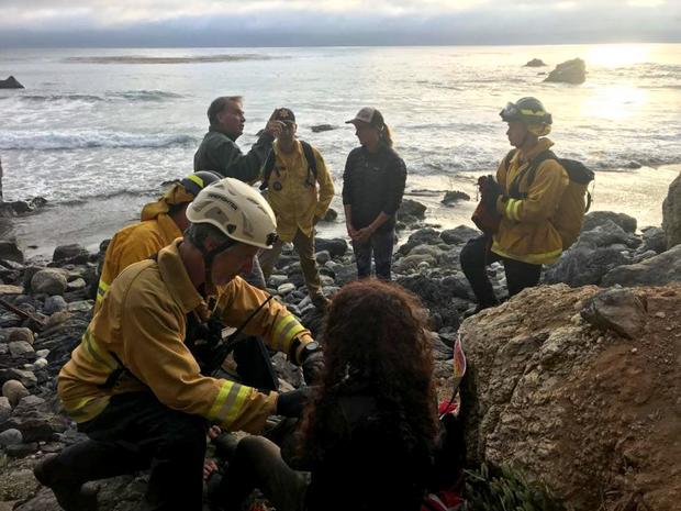 Woman survives 7 days after SUV plunges off cliff in Big Sur 