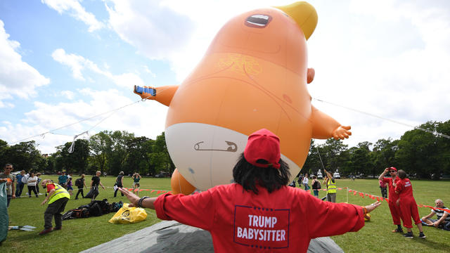 Scotland Protests At The Visit Of United States President Donald Trump 