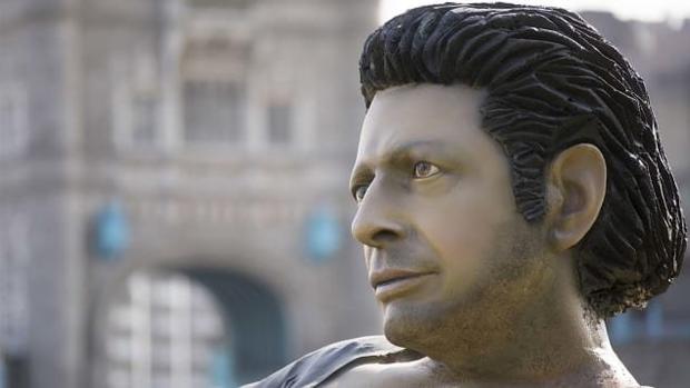 Jeff Goldblum Statue 