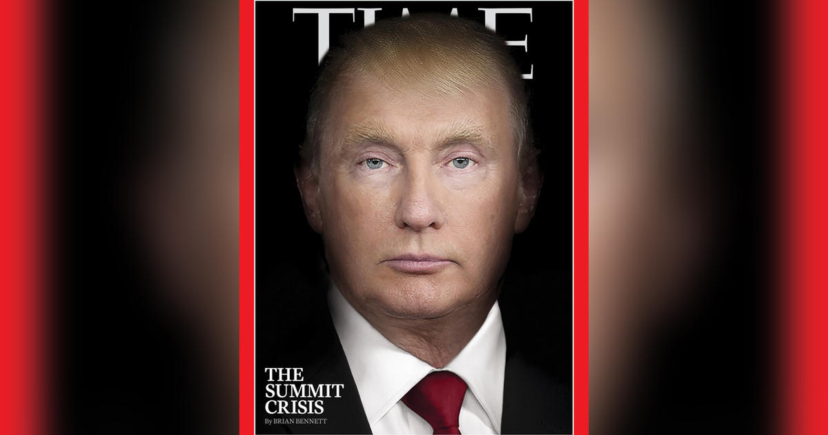 Trump And Putin Morph Into Same Person In Time Magazine - CBS Sacramento
