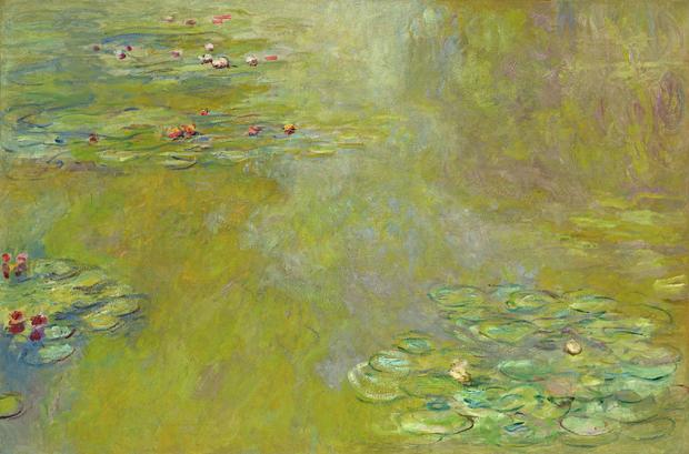 Claude Monet, The Water-Lily Pond (Le Bassin aux Nymphéas), about 1918 