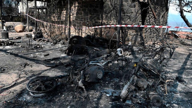 GREECE-EUROPE-FIRES-AFTERMATCH 