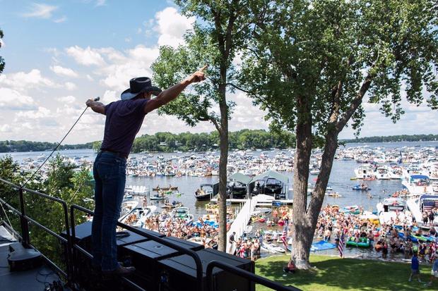 Tim McGraw performs at Liberty on the Lake 