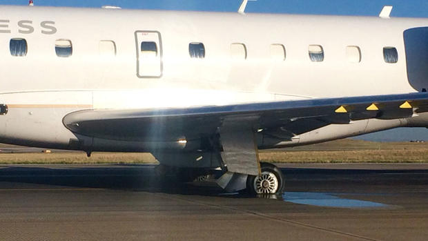 SteamboatRadio pic of blown tire on flight at DIA copy 