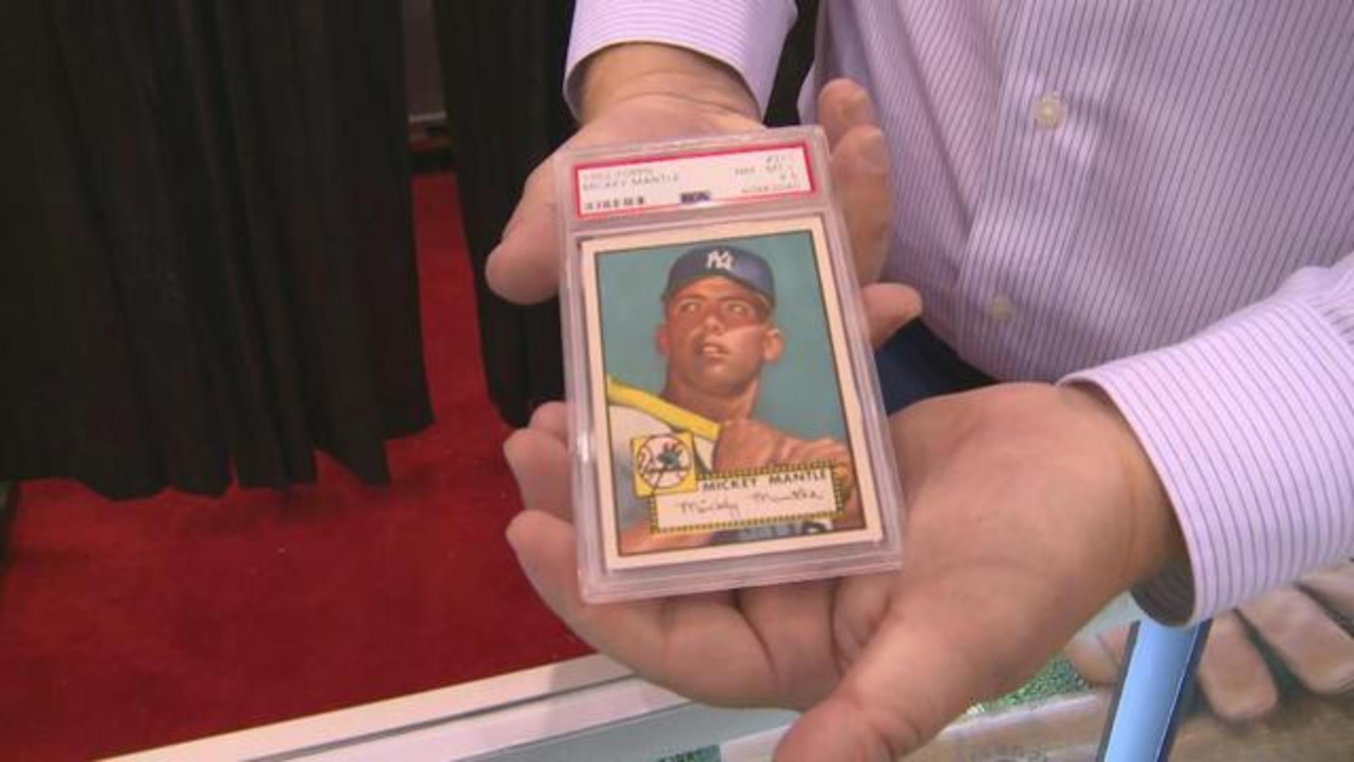 5 Mickey Mantle cards found by New Jersey man, brother in old