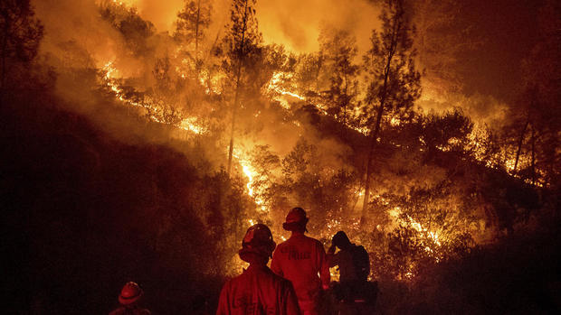 Deadly wildfire burns Northern California 