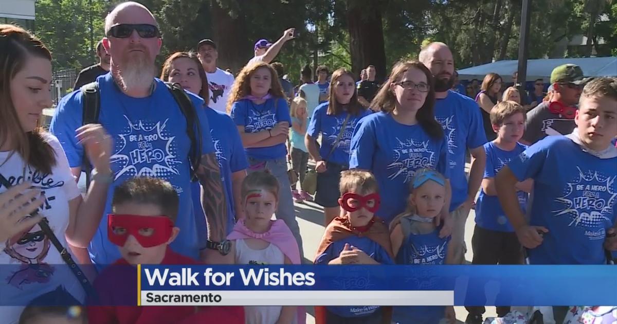 'Walk For Wishes' Raises Money For Critically Ill Children Downtown