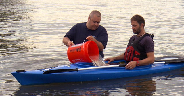 How to sink a kayak CBS News