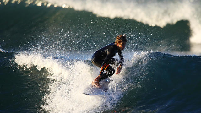 Surfers in California 