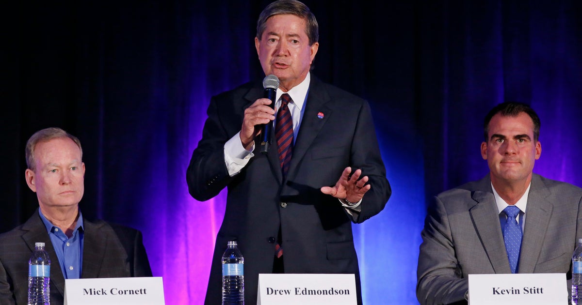Mayor, businessman face off in Oklahoma governor GOP runoff - CBS News