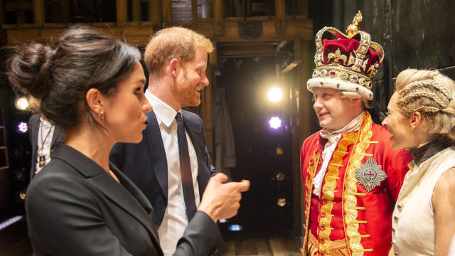 The Duke & Duchess Of Sussex Attend A Gala Performance Of "Hamilton" In Support Of Sentebale 