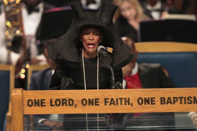 Soul Music Icon Aretha Franklin Honored During Her Funeral By Musicians And Dignitaries 