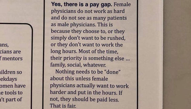 Dr. Gary Tigges comments on pay gap 