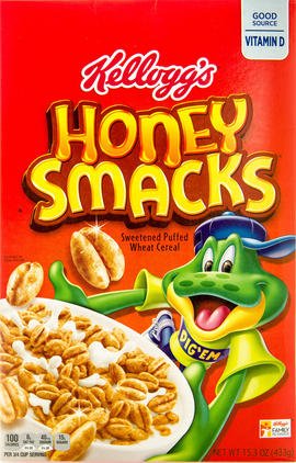 Kellogg's Honey Smacks cereal 