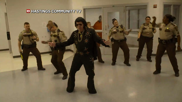County Attorney James Backstrom As Elvis In Dakota Co Sheriff Lip Sync Video 