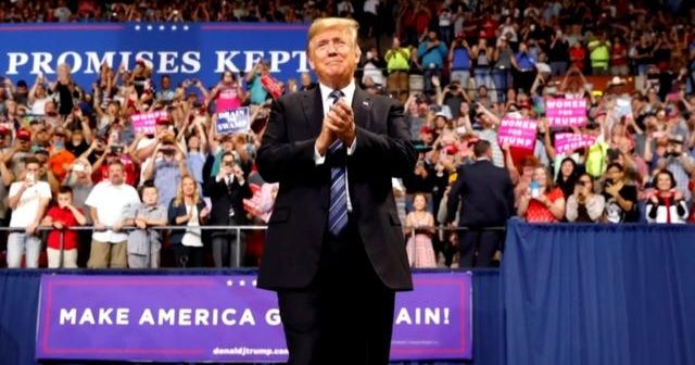 Trump holds campaign rally in Montana - CBS News
