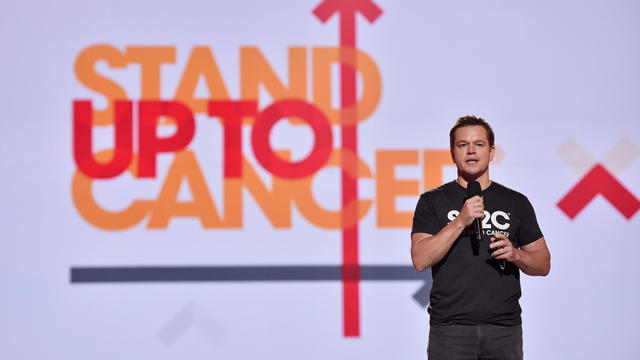 Stand Up To Cancer -- Matt Damon 
