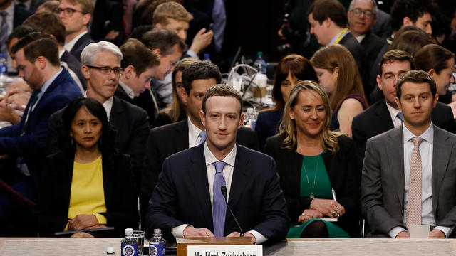 Facebook CEO Mark Zuckerberg Testifies At Joint Senate Commerce/Judiciary Hearing 