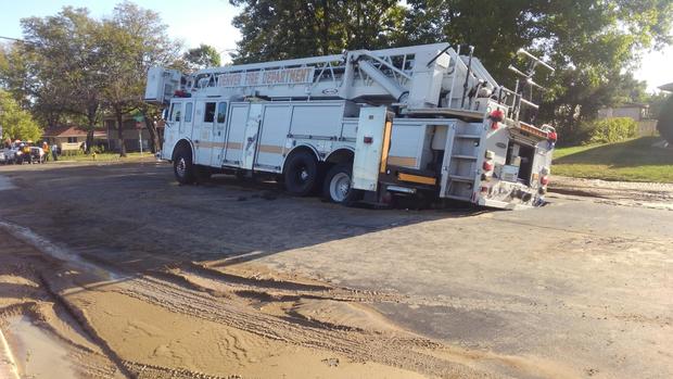 Sinkhole Fire Truck 2 (Denver Water Dept) 