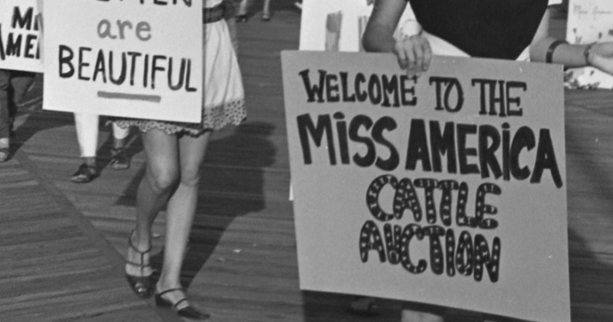 Remembering 1968 When Miss America Met Womens Liberation Cbs News