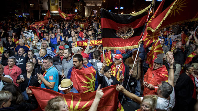 Macedonians Vote in Name-Change Referendum 