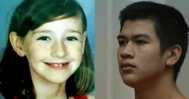 Madyson Middleton was allegedly raped and killed by her neighbor Adrian Gonzalez (R) in 2015. 