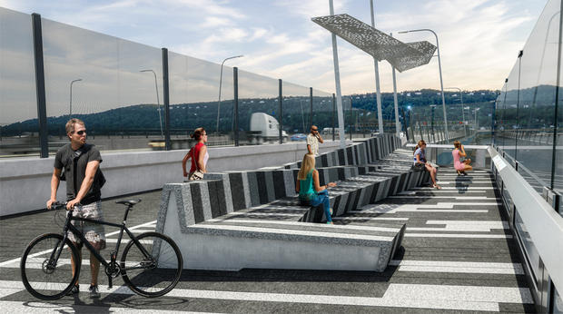 Mario M. Cuomo Bridge Walkway And Bike Path Proposal 