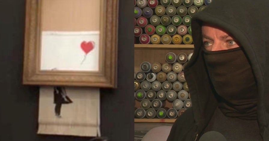 'Absolutely Brilliant' Local Street Artist Praises Banksy's 1.4M