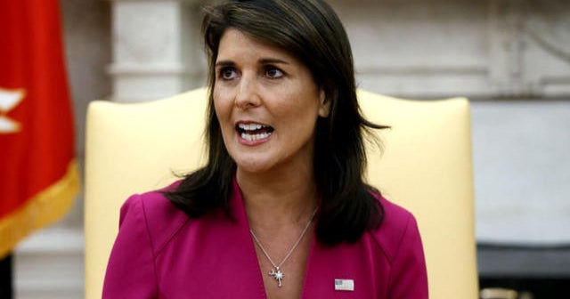 U.N. Ambassador Nikki Haley stepping down, says she's not running in 2020
