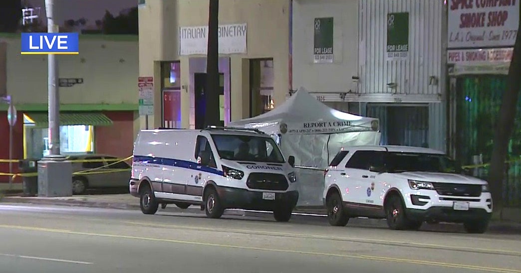 Possibly Homeless Man Found Stabbed To Death On Sunset In Hollywood ...