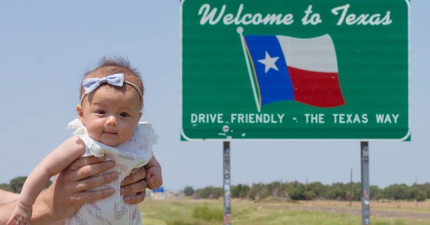 5-Month-Old Baby Set To Become Youngest Person To Visit All 50 States
