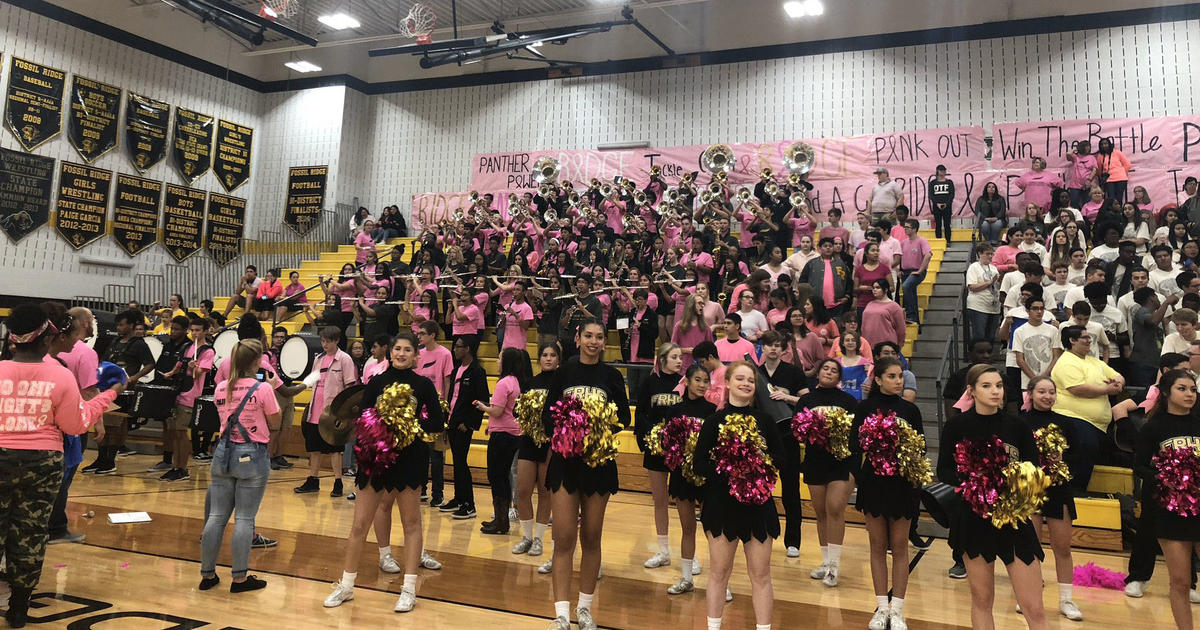 CBS 11 Pep Rally: Fossil Ridge High School