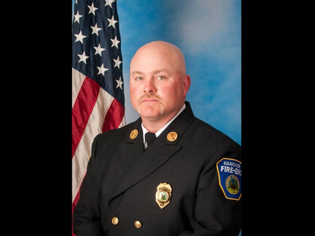 Lt. Brad Clark of the fire-EMS department in Hanover County, Virginia, is seen in an undated handout photo provided by the Virginia State Police.