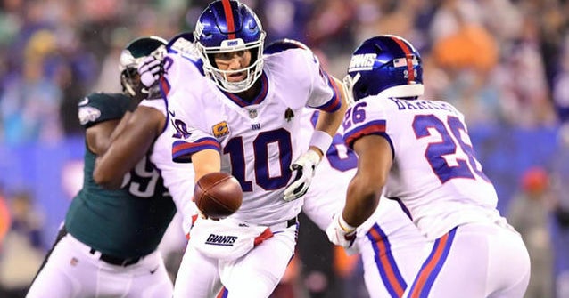 New York Giants crushed by Philadelphia Eagles CBS News