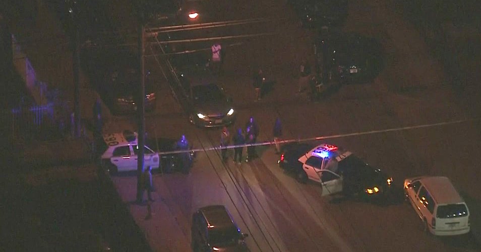 Man Killed After Gunmen Shoot Into A Crowd In South Los Angeles - CBS ...