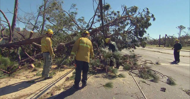 Florida residents still without power after Hurricane Michael - CBS News