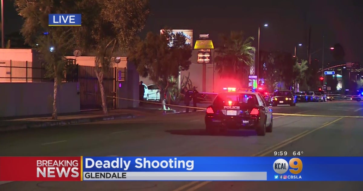 1 Dead, 1 Wounded In Shooting Outside Glendale Restaurant - CBS Los Angeles