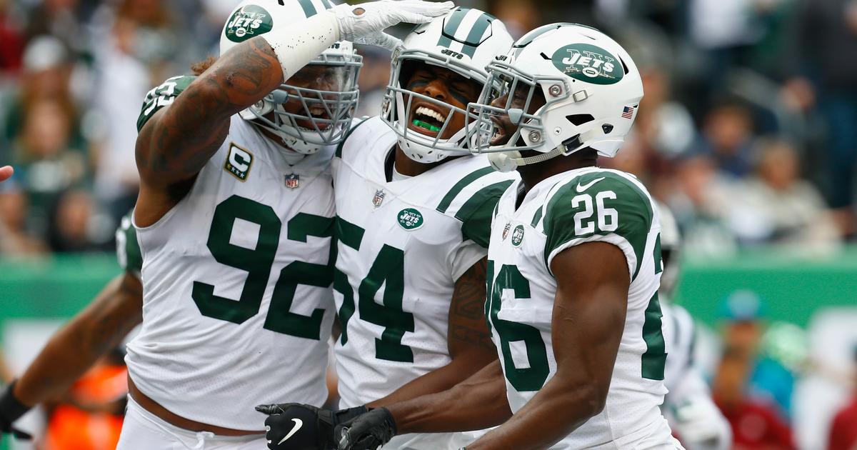 Fan spotted wearing Jets' Sam Darnold jersey at Yankee Stadium