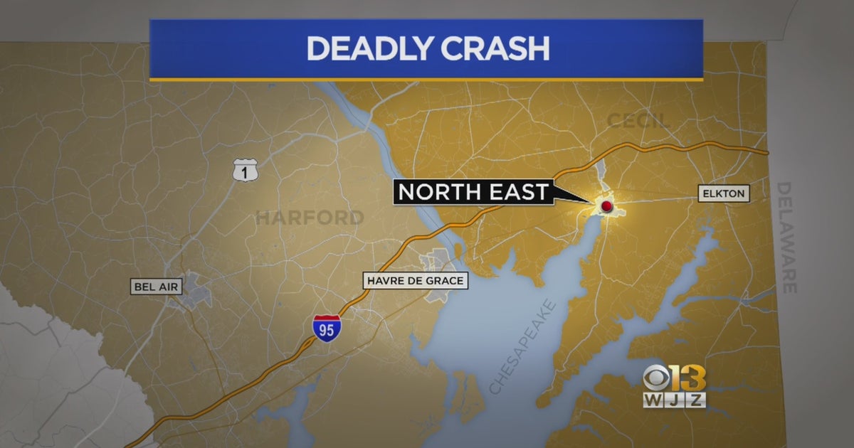Crash In Cecil County Leaves 2 Dead, 4 Injured CBS Baltimore