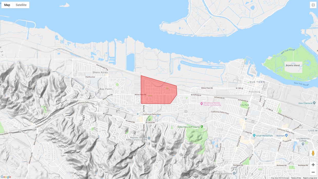 Evacuations Lifted In Bay Point After Fire At Gas Pipeline Extinguished ...