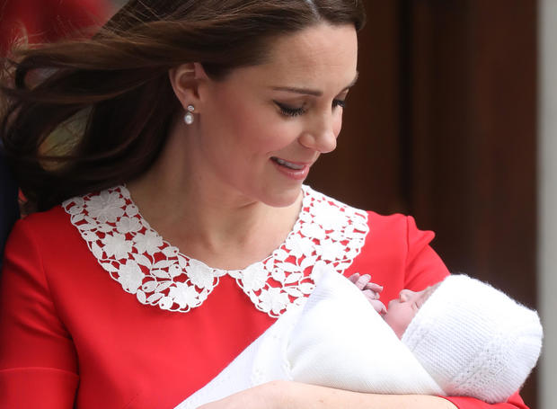 The Duke & Duchess Of Cambridge Depart The Lindo Wing With Their New Son 