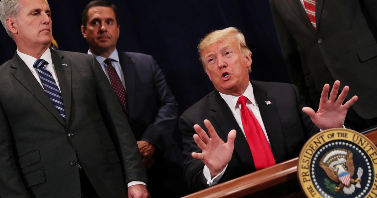 Trump says he'll consult Congress on what to do about Khashoggi - CBS News