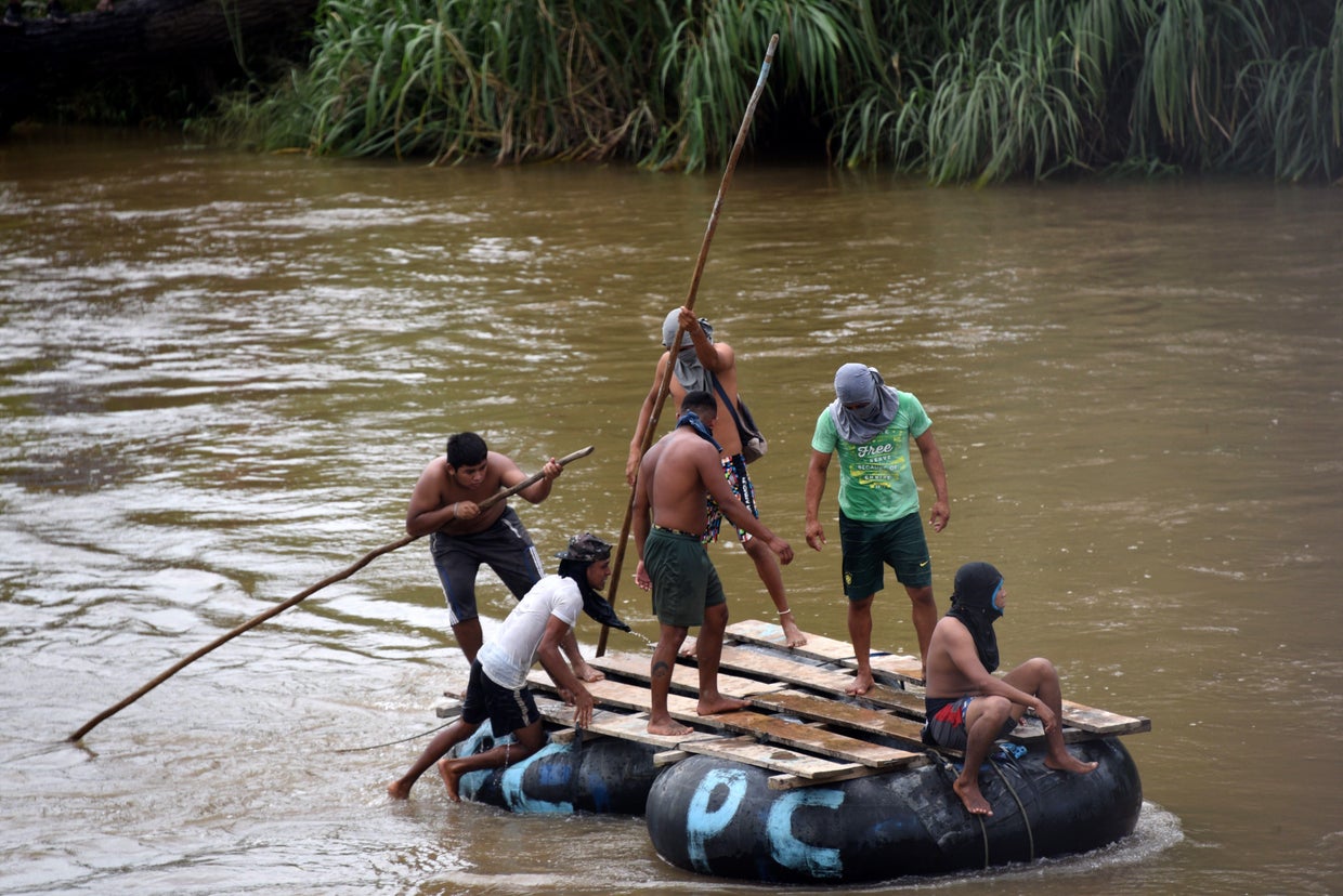 Migrant caravan seeks refuge