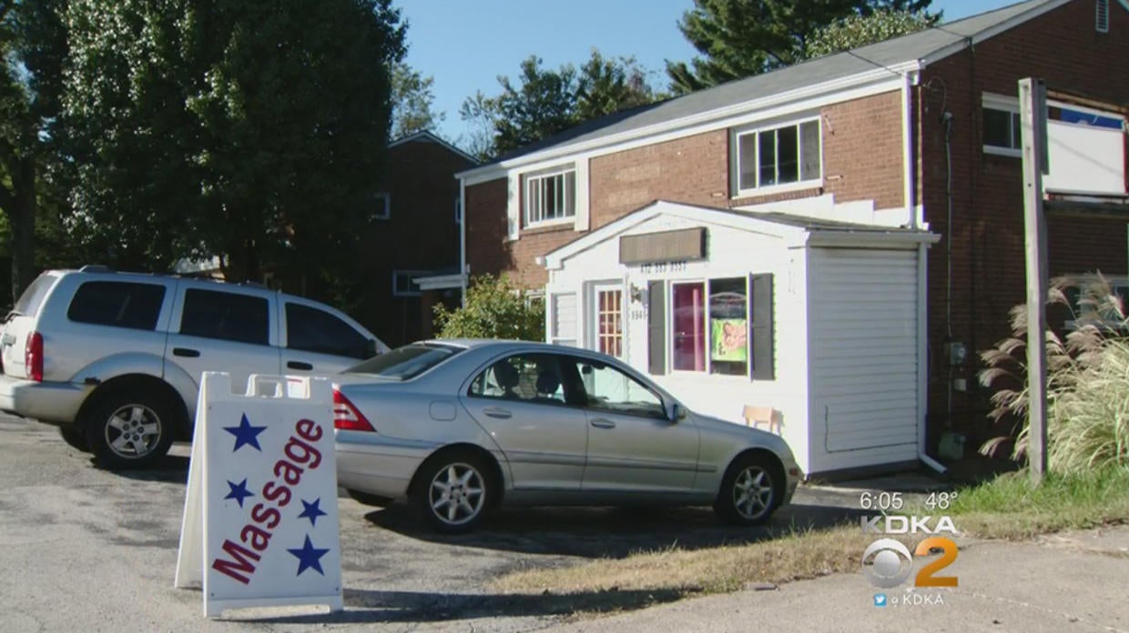 Police Surround Monroeville Massage Parlor - CBS Pittsburgh