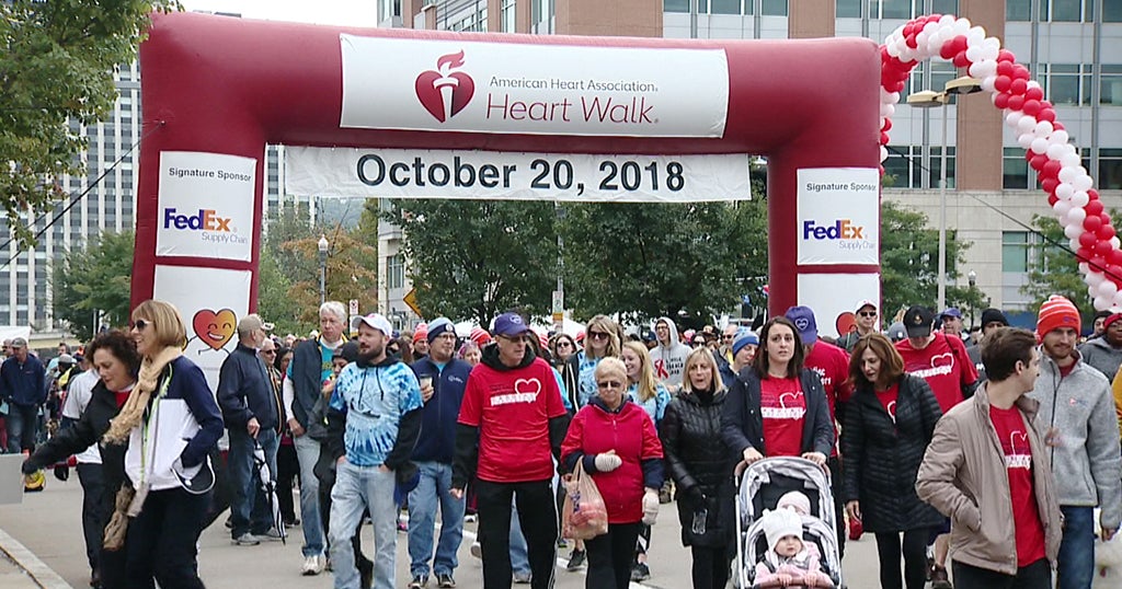 Pittsburgh Heart Walk Raises Money For Healthier Community CBS Pittsburgh